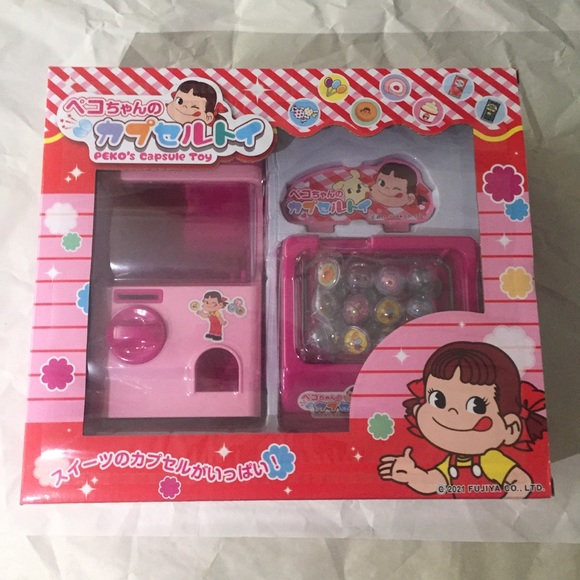 Toreba peko capsule toy machine PINK - Picture 2 of 10